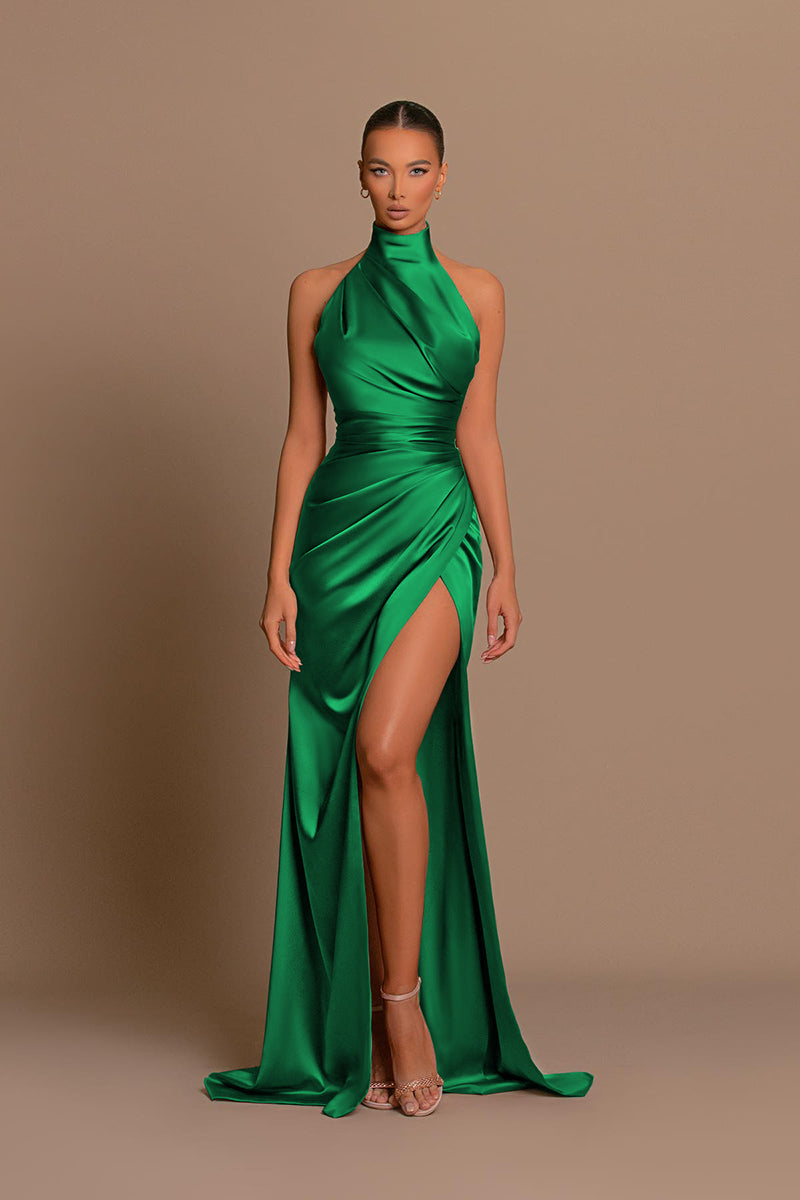 ALTA Bronze Sequin X Neckline Evening Maxi Dress – UNDRESS